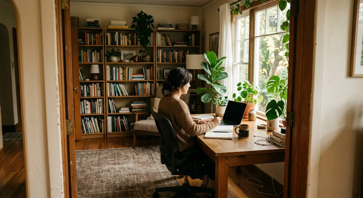 Checking on an aging parent during a busy workday