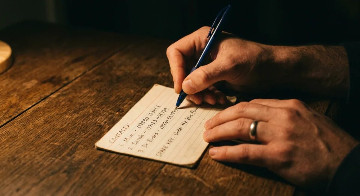 Testing an informal check in plan without making it awkward